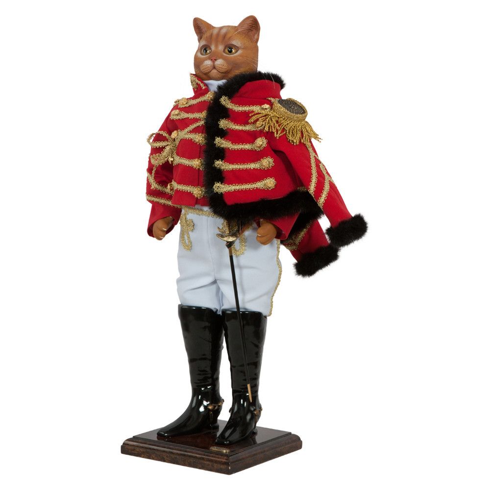 Кукла коллекционная Кот Гусар Ламберт