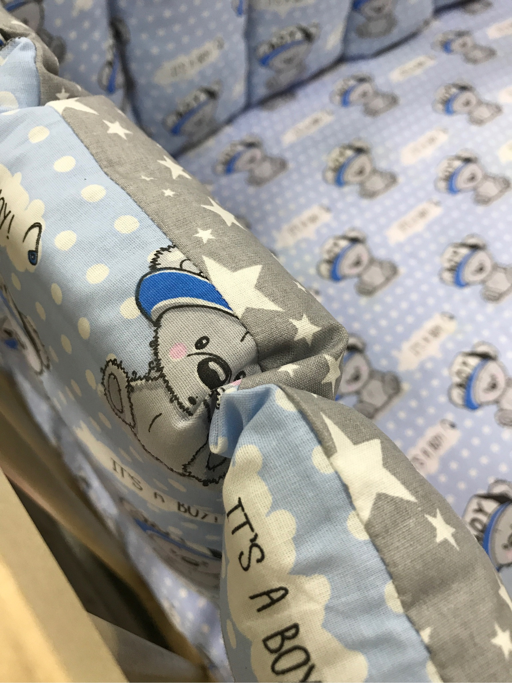 Бортики в кроватку "Заборчики" (ИП Людин А.В.)