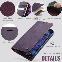 Чехол-книжка CaseMe RFiD iPhone 16 Pro