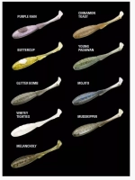 Мягкая приманка 13 FISHING Vertigo Minnow Dropshot 4"/ MO (7шт./уп.)