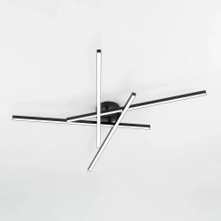 Citilux Стиг CL203141 LED Люстра потолочная с пультом Чёрная