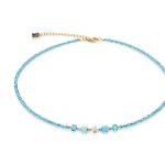Колье Coeur de Lion Turquoise 4464/10-0600