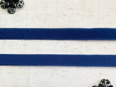 Велкро/липучка комплект, ш. 2 см, синий