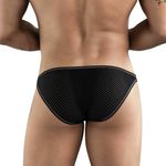 Мужские трусы слипы черные Clever ESENCIAL BRIEF SLIP 177011