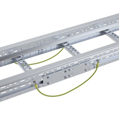 Термокомпенсационный соединитель для лотка U5, H80, в комплекте с метизами, цинк-ламельный (аналог горячеоцинкованного)