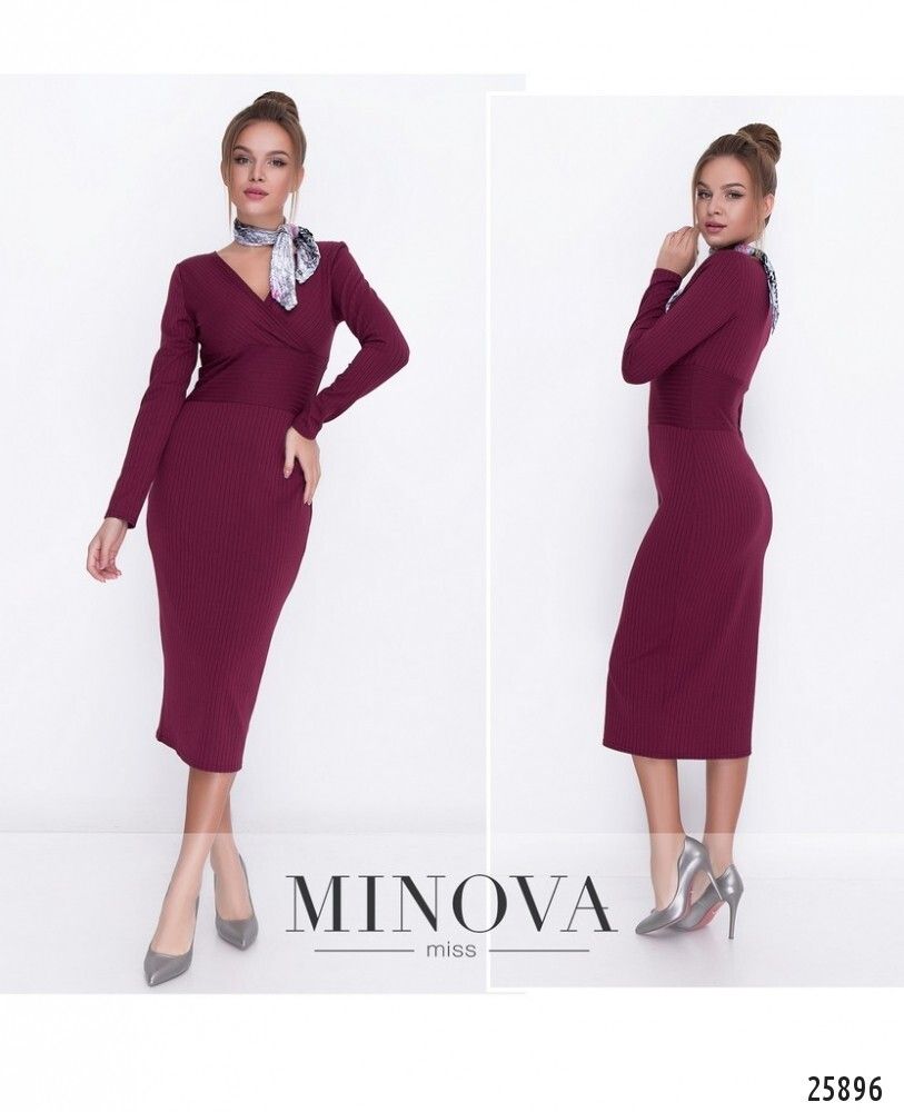 Платье 1117-марсала Minova