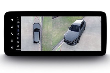Магнитола для Toyota RAV4 50 2019-2024+ (рынок РФ и ОАЭ) - Teyes LUX ONE 360 монитор 12.3", Android 10, CarPlay, 4G SIM-слот, 6/128 ГБ, 4 камеры в комплекте