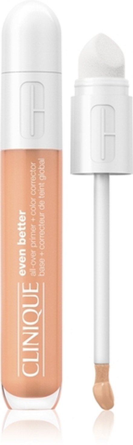 Clinique Even Better All Over Primer + Color Corrector - непрозрачный консилер, 6 ml