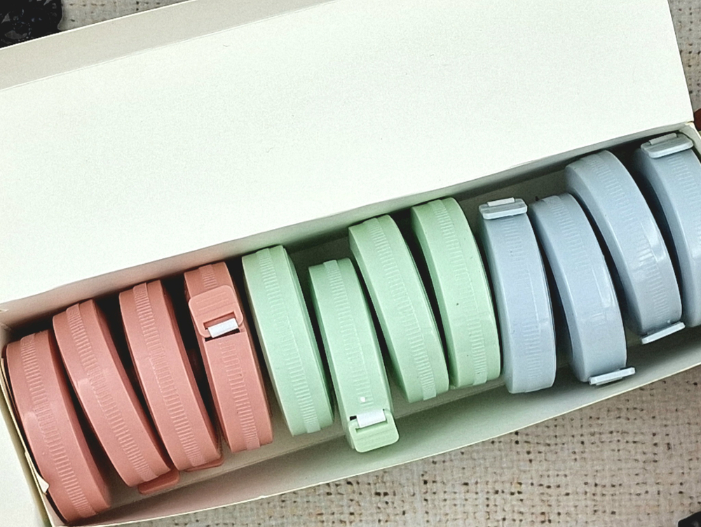 Сантиметровая лента-рулетка, длина 1,5 м, ассорти