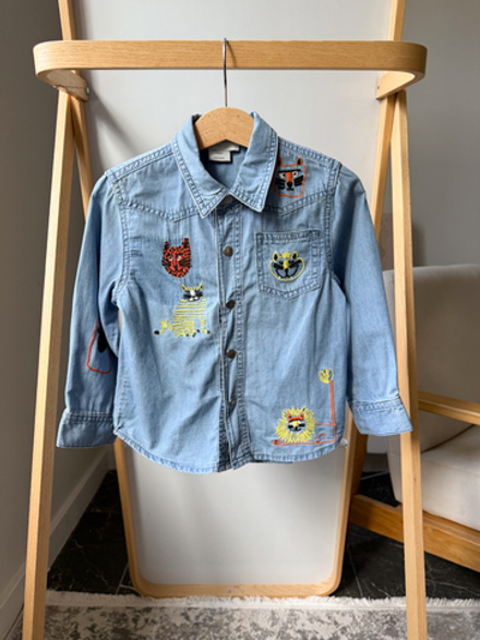 Джинсовая рубашка Stella McCartney, 98