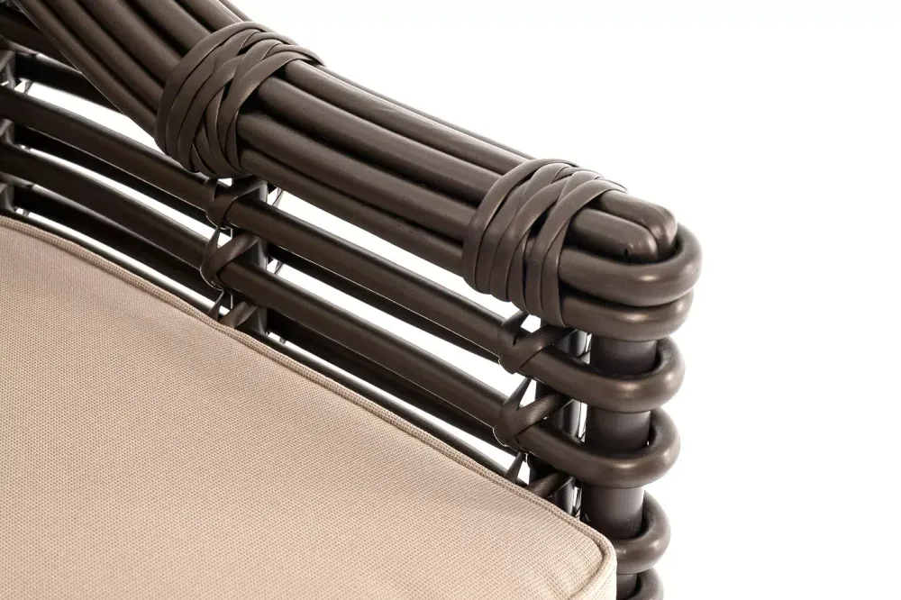 "Блисс" кресло из искусственного ротанга, цвет бронзовый