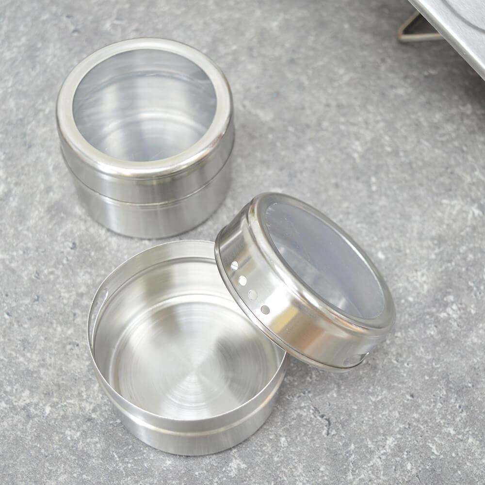 Набор для специй 7 предметов, на магните, 24 специи внутри, MB 40462