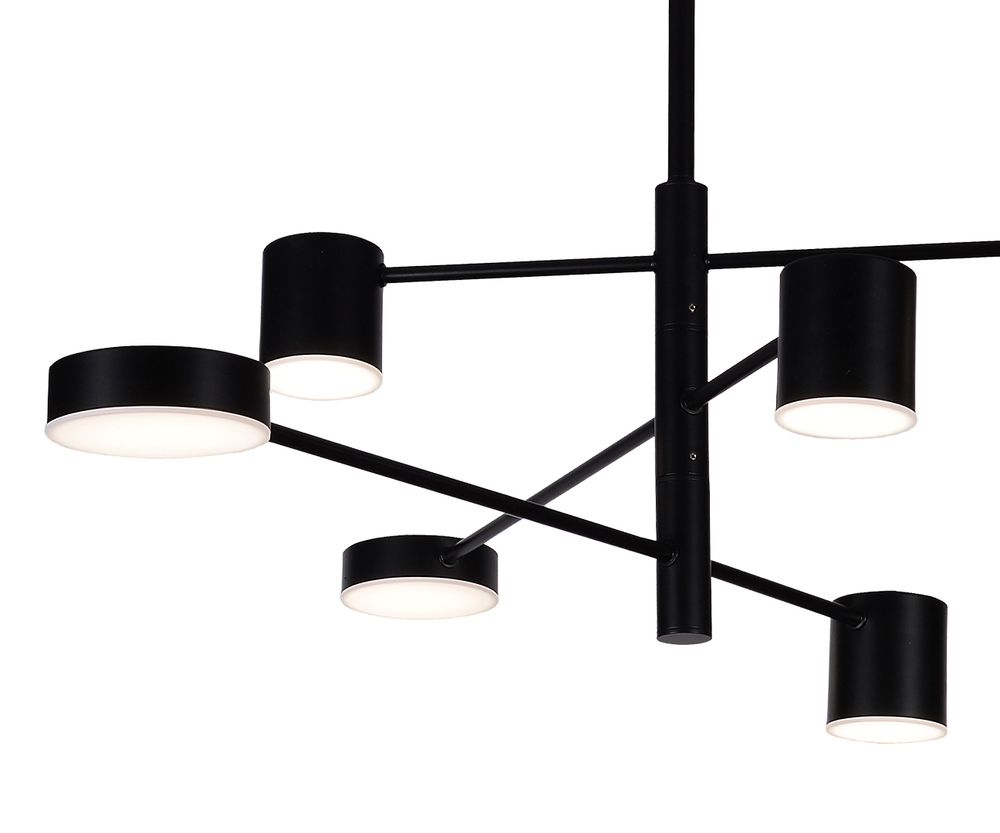 Kink Light 07649-6D,19(4000K) Люстра димм.Мекли черный