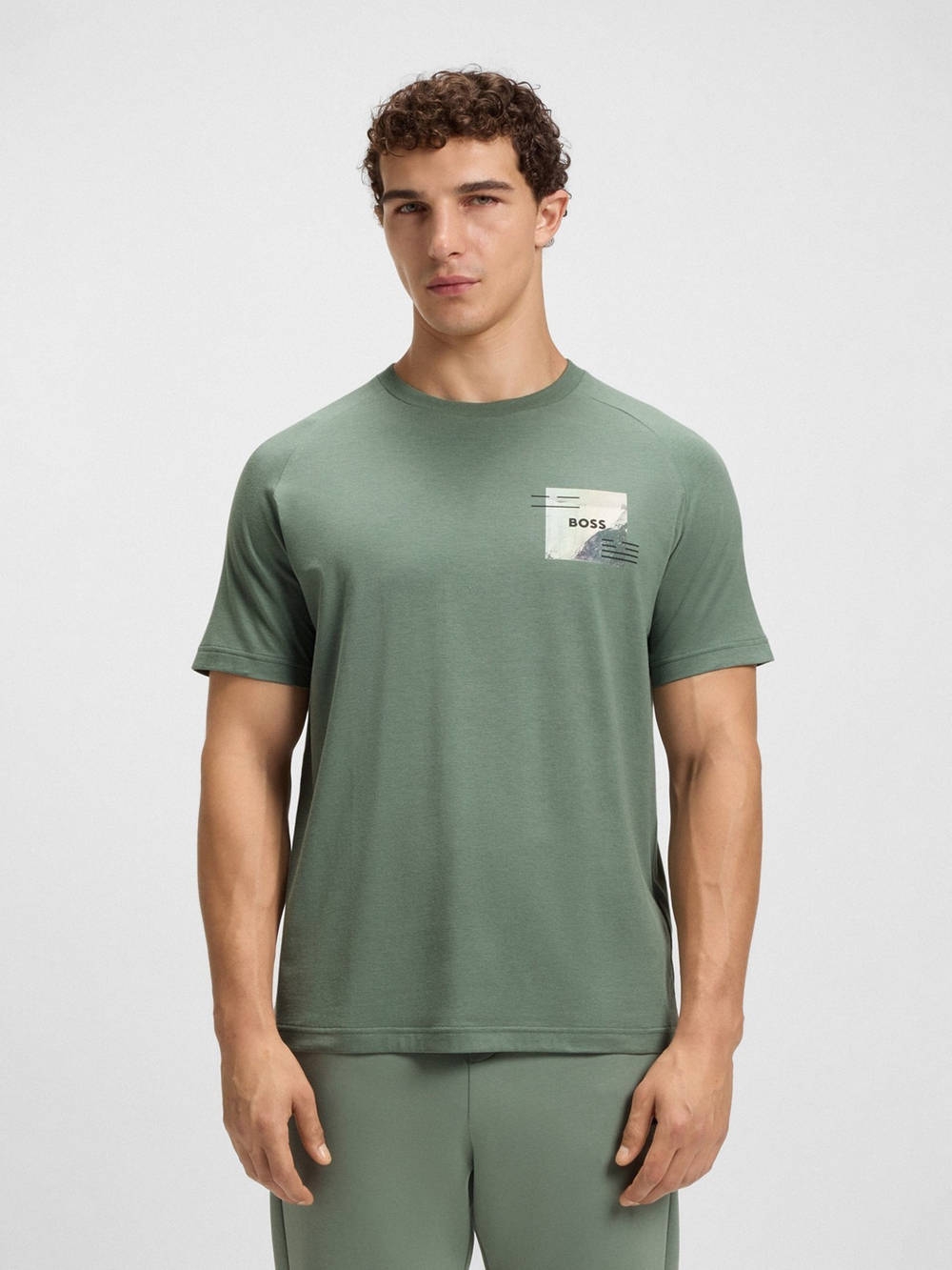 Футболка мужская Tee Stripe Zone BOSS