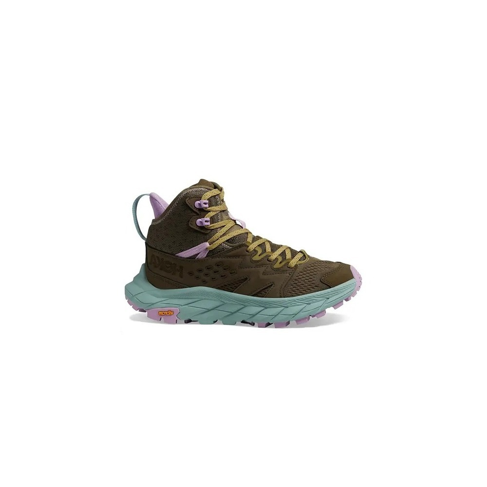 Кроссовки женские HOKA W ANACAPA BREEZE MID Dark Olive / Agave