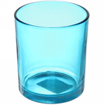 Подсвечник «Oasis-Glass» 8,8*10см цвет голубой
