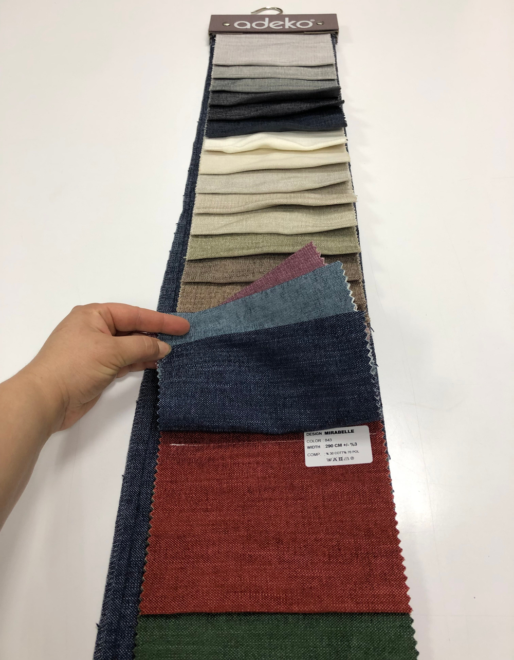 Портьерная ткань Adeko арт. Mirabelle