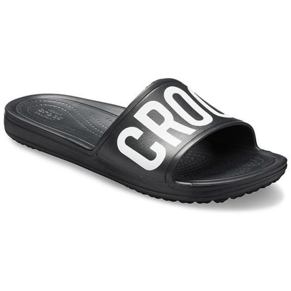 Crocs Sloane Logo Mania 'Black'