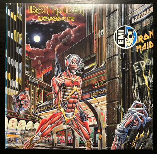 Iron Maiden - Somewhere In Time (Европа 1986г.)