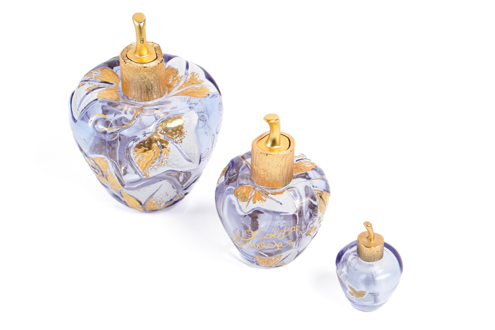 Набор из трех флаконов от духов Lolita Lempicka