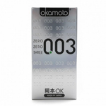Презервативы Okamoto 0.03 platinum ultra-thin condom 12 шт.