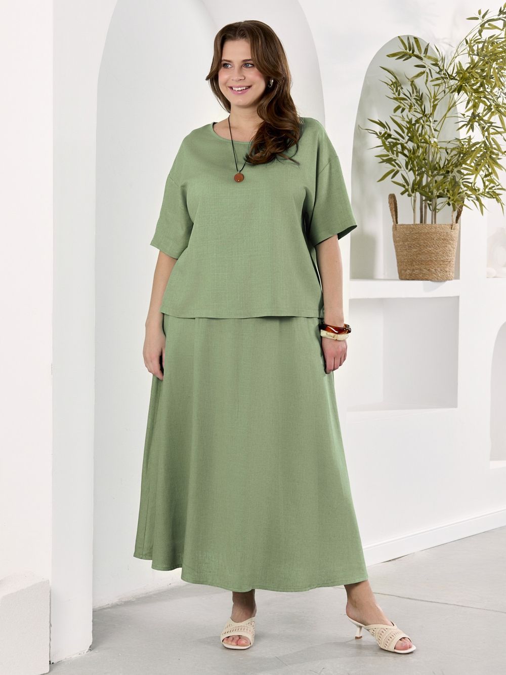 Блузка Камео-4 Виотекс ХАКИ