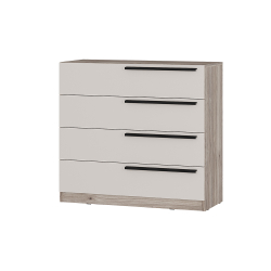 Комод КМ-02, Дуб смоки, Кашемир