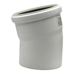 Отвод канализационный PRO AQUA STILTE Ø110x15°