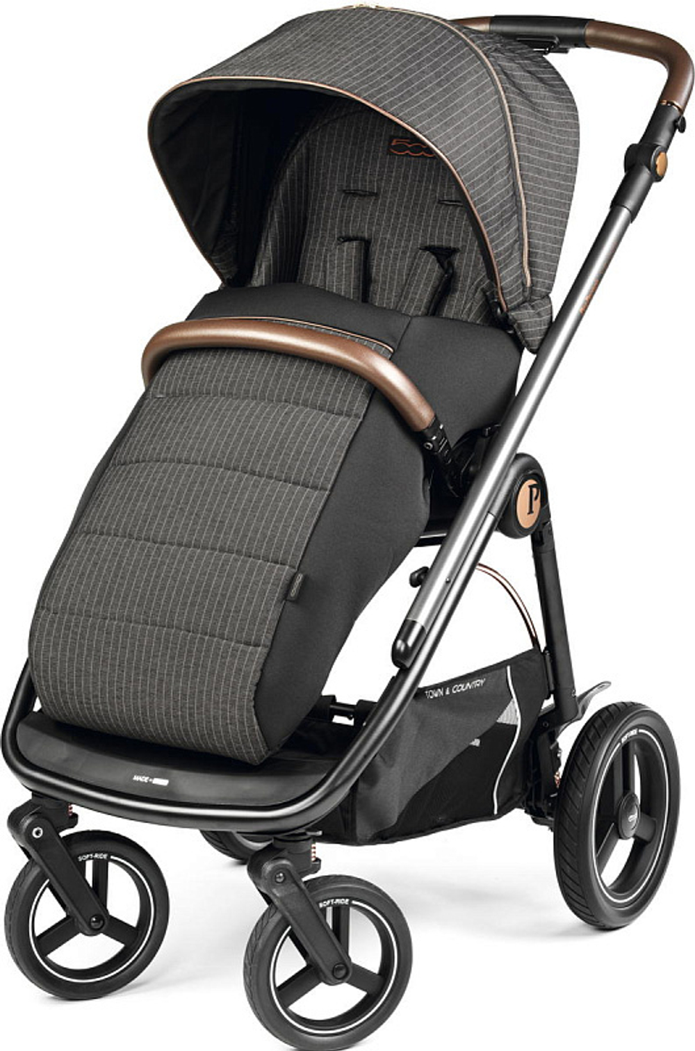 Коляска 3 в 1 Peg Perego Veloce TC Belvedere Lounge Fiat 500