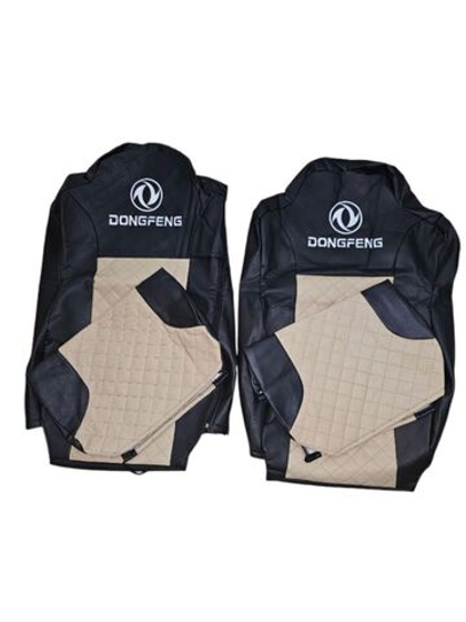 Чехлы кожаные стеганые вышивка DONGFENG GX 6 DNG01
