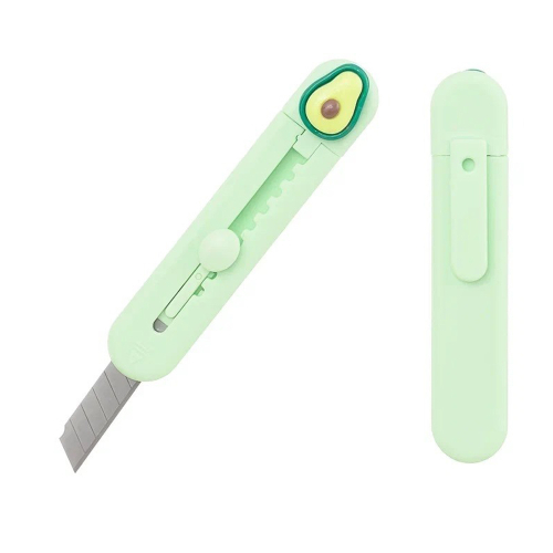 Нож канцелярский Basir для бумаги, лезвие - 4 см, размер 9,2 см