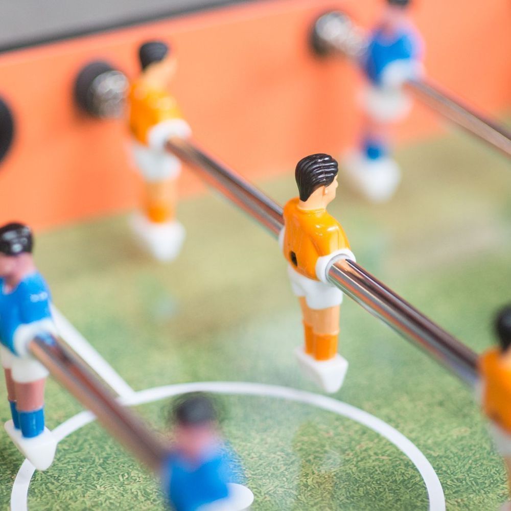 Настольный футбол "Garlando F-Mini-II Telescopic" (95 x 76 x 25 см) цветной