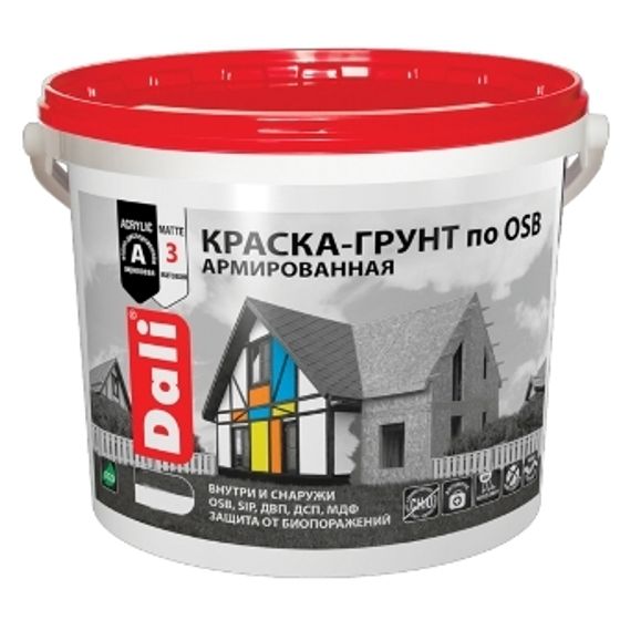 Краска-грунт Dali по OSB База А 12кг Рогнеда