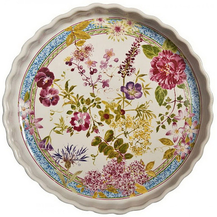 Блюдо для запекания круглое Gien Millefleurs (29 см)