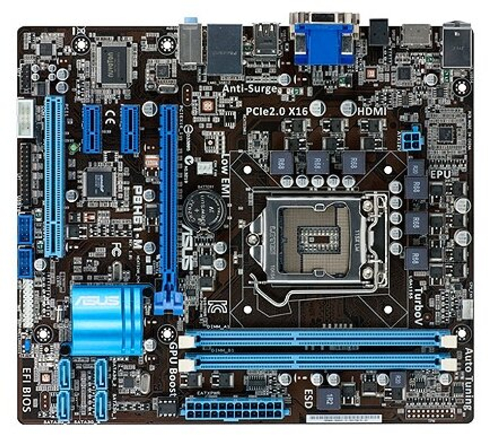 Материнская плата Asus P8H61-M LE/USB3