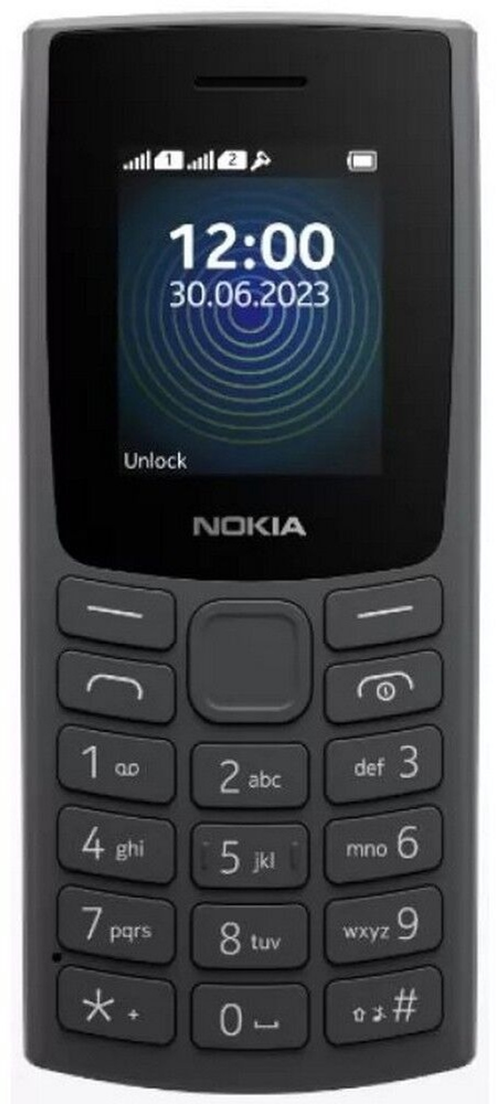Мобильный телефон Nokia NOKIA 110 DS Charcoal TA-1567 черный