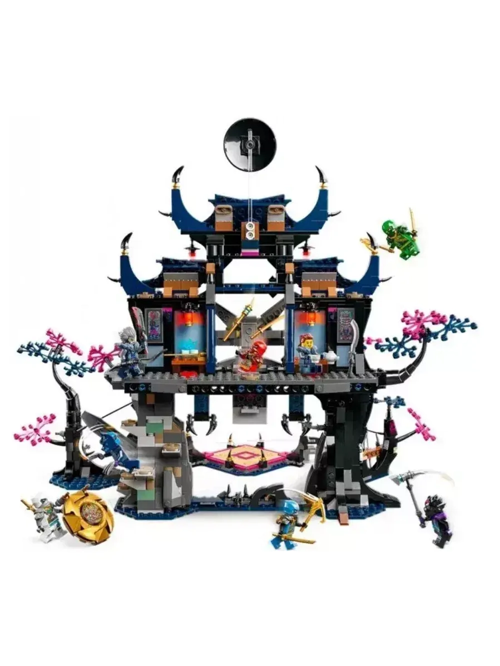 Конструктор Ниндзя Теневой додзе Маска Волка 1190 деталей