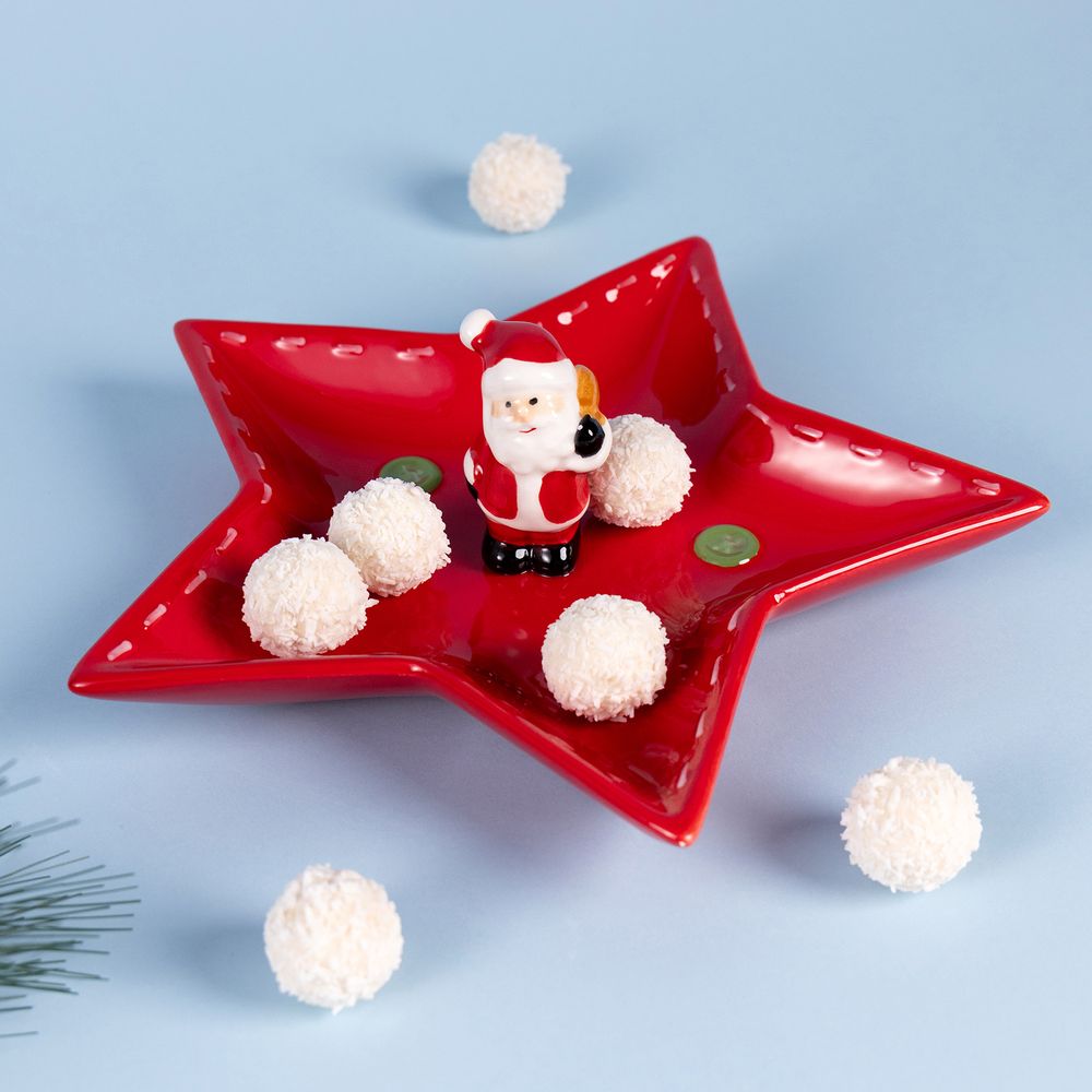 БЛЮДО СЕРВИРОВНОЧНОЕ КОЛЛЕКЦИЯ "CHRISTMAS GIFT" 25,5*24*7,5 СМ