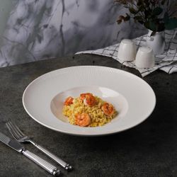 Тарелка глубокая 500 мл d 31 см h6,5 см для пасты Neo Silk Noble [6]