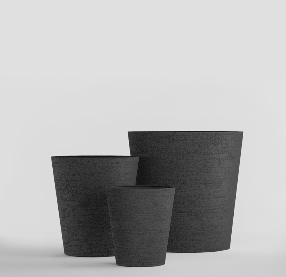 Кашпо, коллекция Surface, форма CRATER