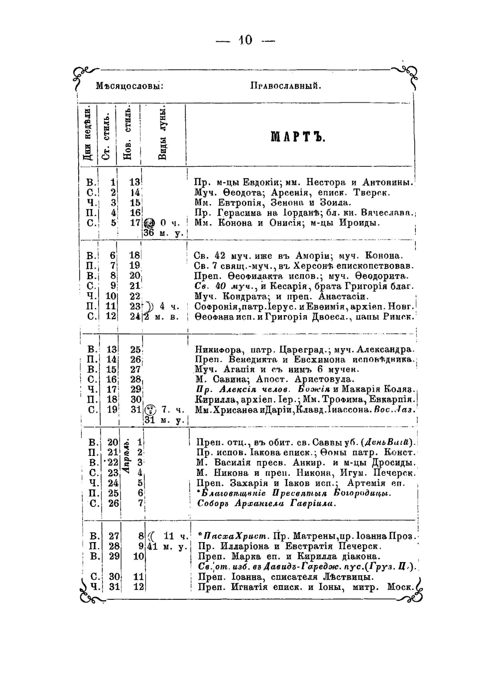Кавказский календарь. на 1866 год (XXI год) | Главное управление кавказского наместника
