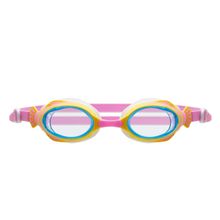 Очки детские для плав.TORRES Fish Kids, SW-32522PK,голуб. линзы,оранж-роз.оправа, раздв. рег.ремешок