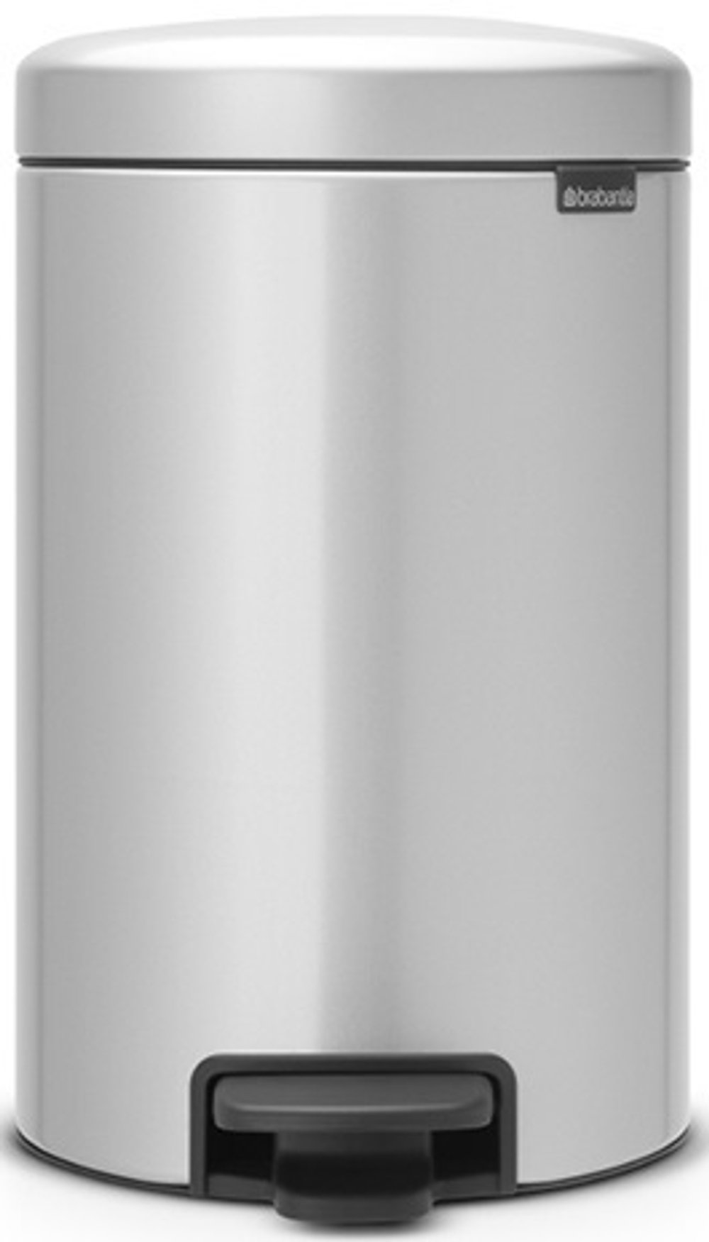 Ведро Brabantia NewIcon 12л серый металлик