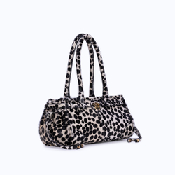 MANC КОЖАНАЯ СУМКА "BABY JANE", БЕЛЫЙ/ЧЕРНЫЙ