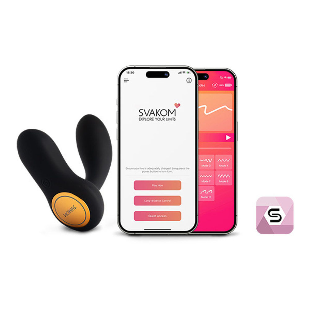 Интерактивный вибромассажер простаты и промежности Svakom Vick Neo Interactive App-controlled Prostate Vibrator SPM-03D