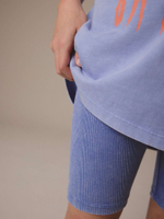 Футболка и шорты-велосипедки в комплекте для девочки Next E45-361, Голубой