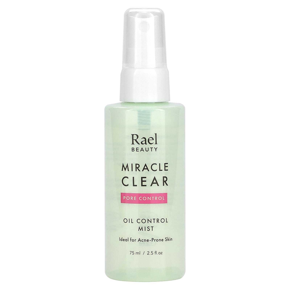 Rael, Beauty, Miracle Clear, спрей для контроля уровня масла, 75 мл (2,5 жидк. унц.)