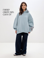 Худи гипер с цветами