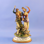 Фарфоровая мануфактура Capodimonte «Танцующая пара»