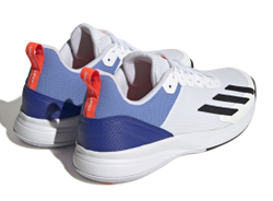 Мужские кроссовки теннисные Adidas Court Flash Speed - cloud white/core black/core black